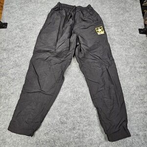 US Army APFU Physical Fitness Uniform Nylon Track Pants Black Medium Short